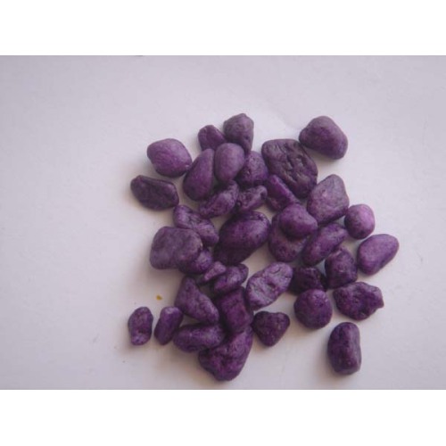 Dyed pebbles colored stone pea gravel for decoration