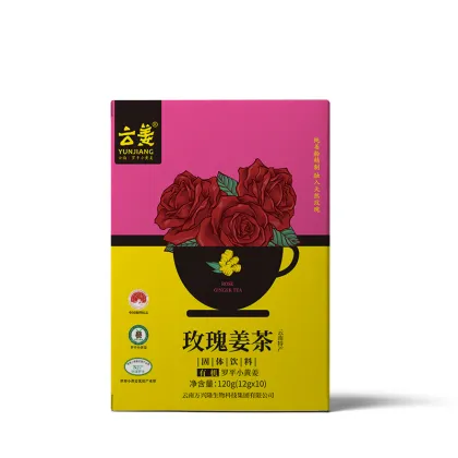 Yellow Box Rose Ginger Tea