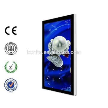 24" wall mounted lcd monitor with usb/sd/hdmi input for advertising