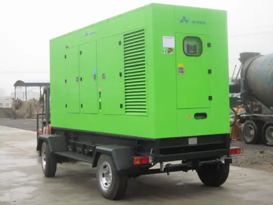 Trailer Sound-proof Generators with Perkins Diesel Engine Stamford Alternator