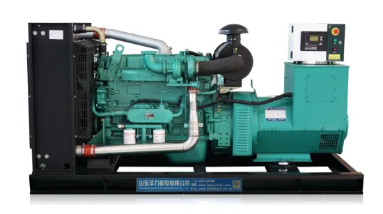 Open Diesel generator set with Cummins engine