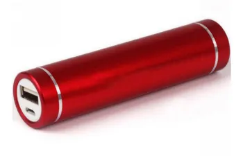 Red Cellphone / Cameraportable Power Bank With 5v / 1000ma