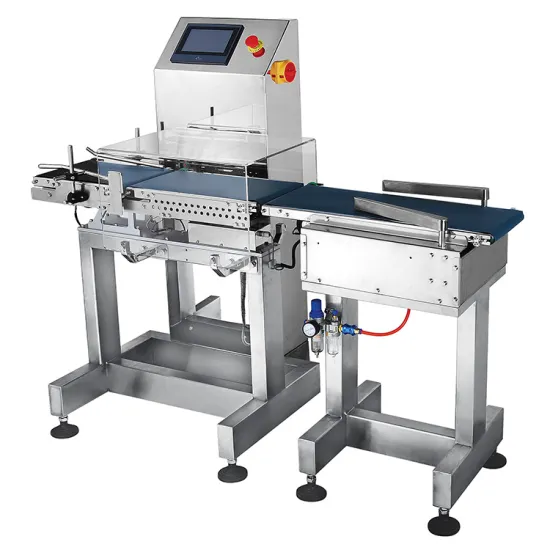 belt conveyor food check weigher machine