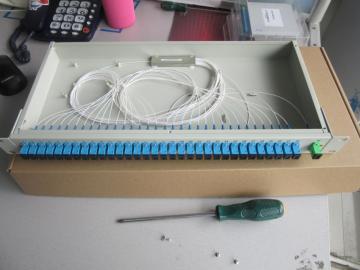 1U Rack Mounted Fiber Optic Splitter Box