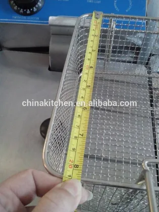 Counter top mini electric fryer