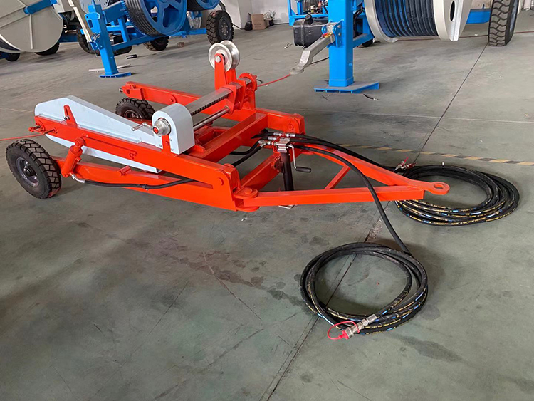 Hydraulic Wire Rope Pay-off Stand Reel Stand 