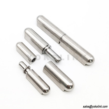 Rozsdamentes acél hegesztett zsanérok Bullet csuklópánt lengőajtóhoz