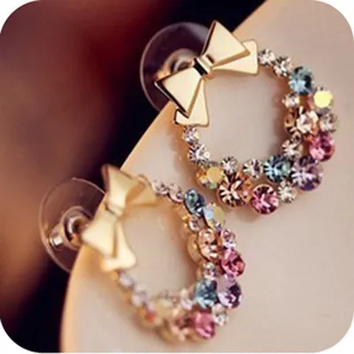E-087 Wholesale 2020 Dainty Diamond Stud Earrings