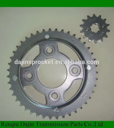 Dajin 1023 motorcycle part/motorcycle parts chain sprocket/motorcycle spare parts for honda