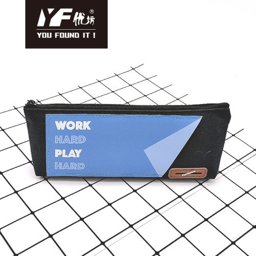 Cloth Pencil Bag Hardwork style oxford pencil case Supplier