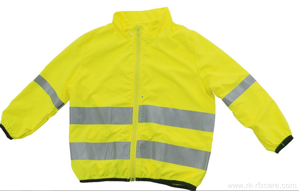 Highly Visible Reflective Safty Jacket For Kids