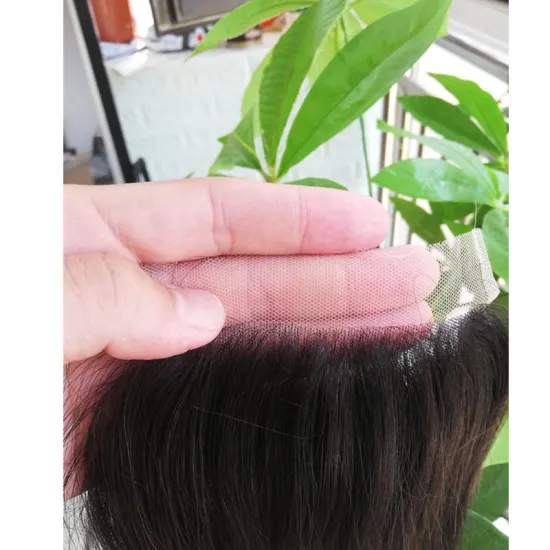 Wholesale 4x4 5x5 6x6 13x4 Virgin Brazilian Human Hair Pre Plucked Swiss HD Lace Frontal Closure
