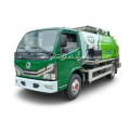 New side loading compactor kitchen garbage truck 6m3