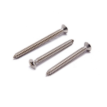 DIN7982 cross recessed countersunk head tapping screws