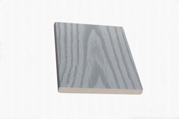 3m Gray Interior Wpc Wall Panel / Wood Plastic Composite Decking
