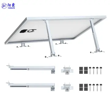 Adjustable Solar PV Mounting Stand for Single Module - Front and Rear Legs