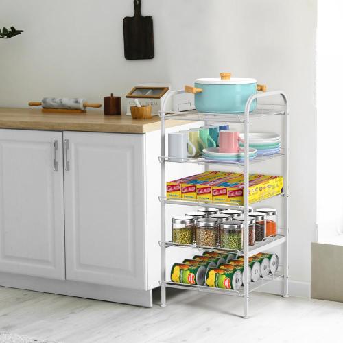 5-Tier Free Standing Can Organizer for Pantry