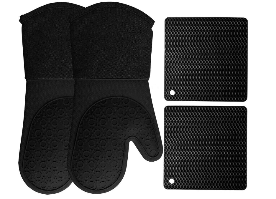 Silicone Oven Gloves Mittens