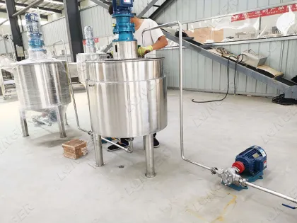 Almond Butter and Peanut Butter Mixing Machine - Longer Food Machinery