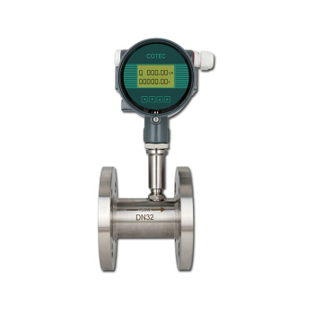 Messore di flusso della turbina digitale in acciaio inossidabile per liquidi (acqua, diesel, metanolo, alcol)