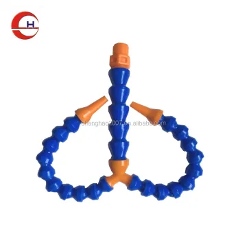 3/8 PT Round Nozzle Flexible Oil Coolant Pipe Hose