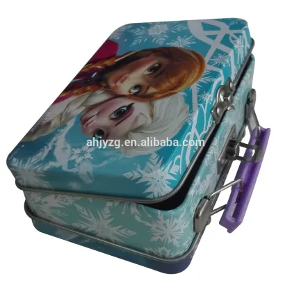 wholesale metal bento box for kids with handle and lock                        
                                                Quality Choice