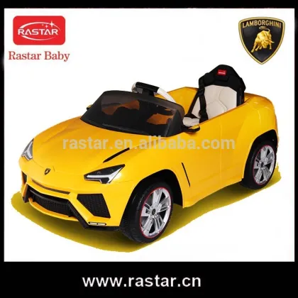Rastar new design ride on type Lamborghini Urus kids electric cars 12v