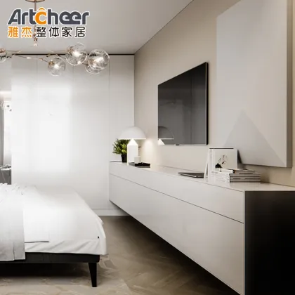 Laser TV Cabinet: Modern Luxury Design for Living Room Furniture