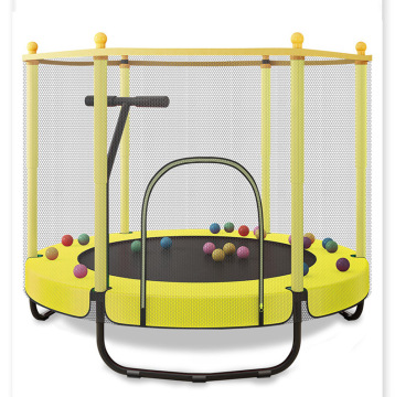 Kids Rectangle Trampoline with Protective Net