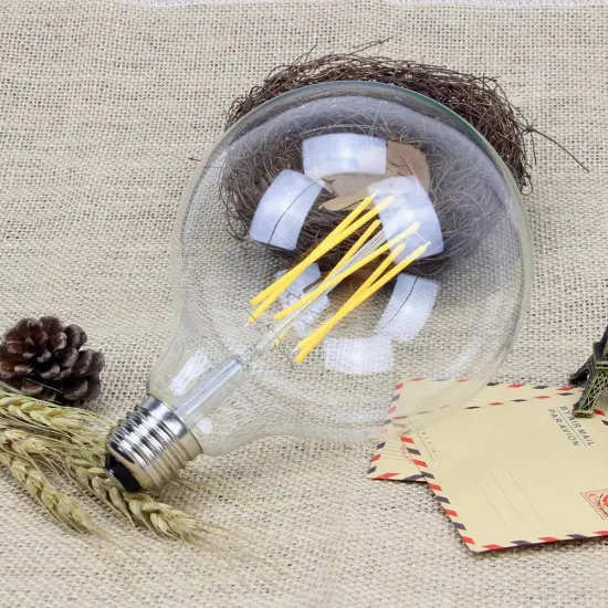 Vintage Bulbs Edison 2W 4W 6W G125 E27 Led Filament Bulb 220V