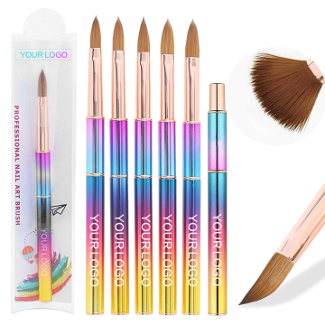 Brosse sable en poudre acrylique de haute qualité pour art des ongles 3D