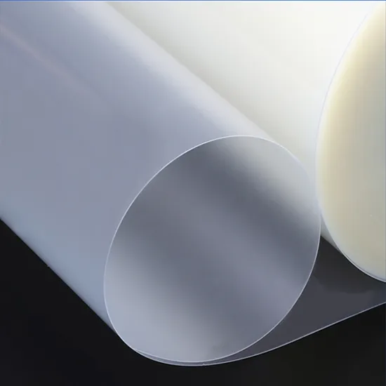 Crystal PET Plastic Film