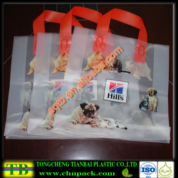 Soft Loop Handle Carryout Bag