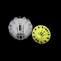 Plastic random tower packing 25mm 38mm 50mm PP PVC PE plastic polyhedral hollow ball for stripping tower