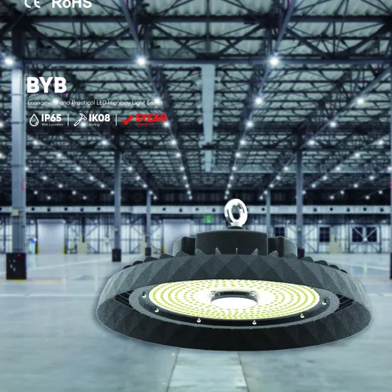 100W UFO High Bay Light - Die-Casting Aluminum Industrial Warehouse Lighting