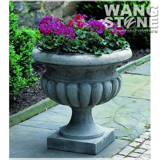 Carved Granite Garden Stone Flower Planters