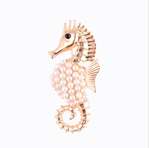 AB Crystal Brooch Pins