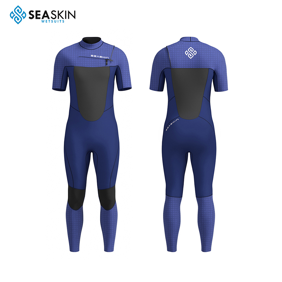 Seaskin Front Chest Zipper Surfing Wetsuit For Men