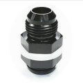 6AN Fuel Cell Bulkhead Fitting Adapter Aluminum