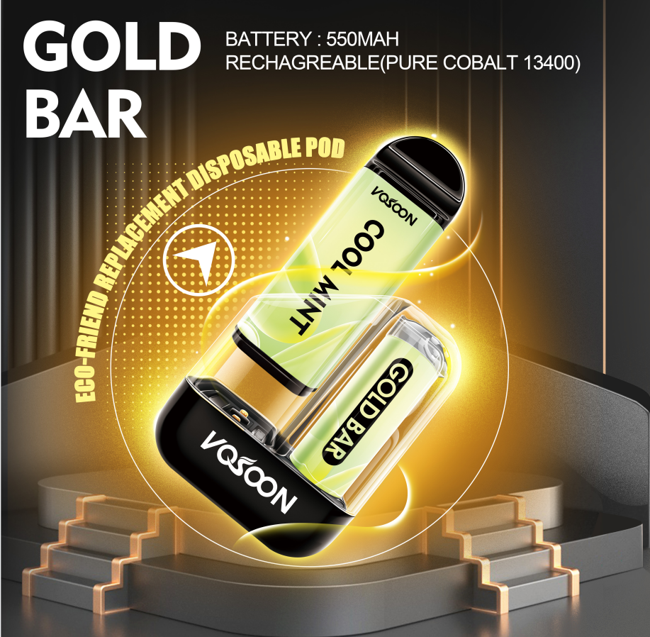 Vosoon Gold Bar 4500 Puffs Einweg -Vape