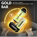 Vosoon Gold Bar 4500 Puffs يمكن التخلص منها
