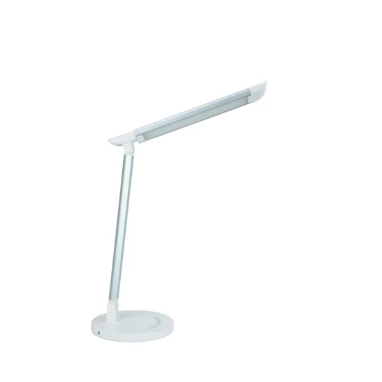 fashionable touch control folded led table lamp with flexible arm