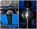 Máquina de formação de rolos frios de modelagem de calha de metal