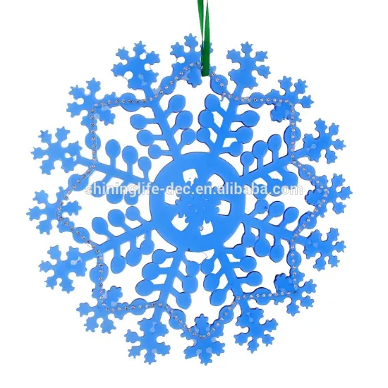 snowflake ornament for christmas decorations