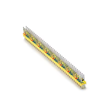 Encabezado de lanzamiento de 2.54 mm dual fila color recto