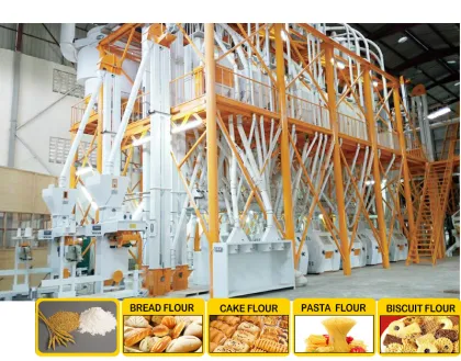 automatic flour mill PLC Wheat Flour Milling Machine wheat flour mill