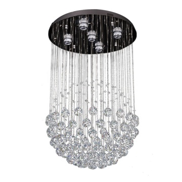 European Style Villa Luxury Living Room Pendant Lamp LED Long Lamp