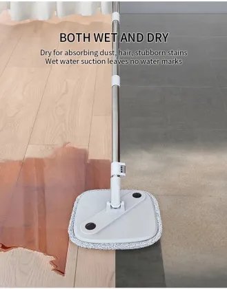 360 Rotating Mop: Dirty Sewage and Clean Water Separated Floor Cleaning Bucket