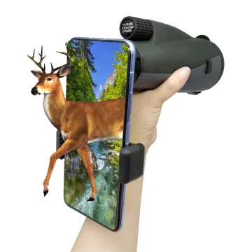 Long Range Astronomy Zoom Monocular 10-30x60 Telescope for Smartphone