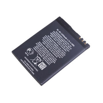 Mobile Phone Battery Pack for Nokia BL-4D, with 1,200mAh CapacityNew